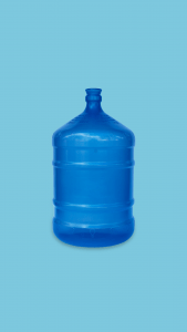 Galão de 20 litros PP azul para água mineral Plástico São Pedro
