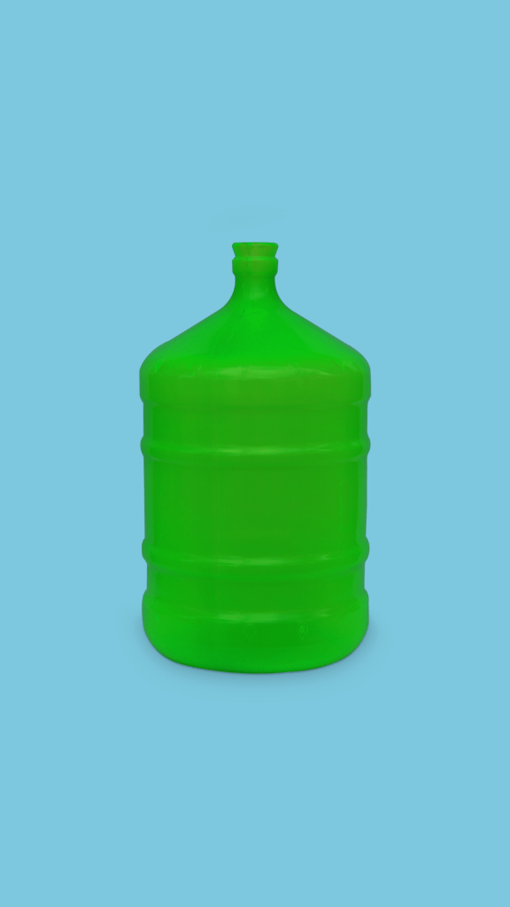 Bambona de 20 litros de PP para água mineral Plástico São Pedro